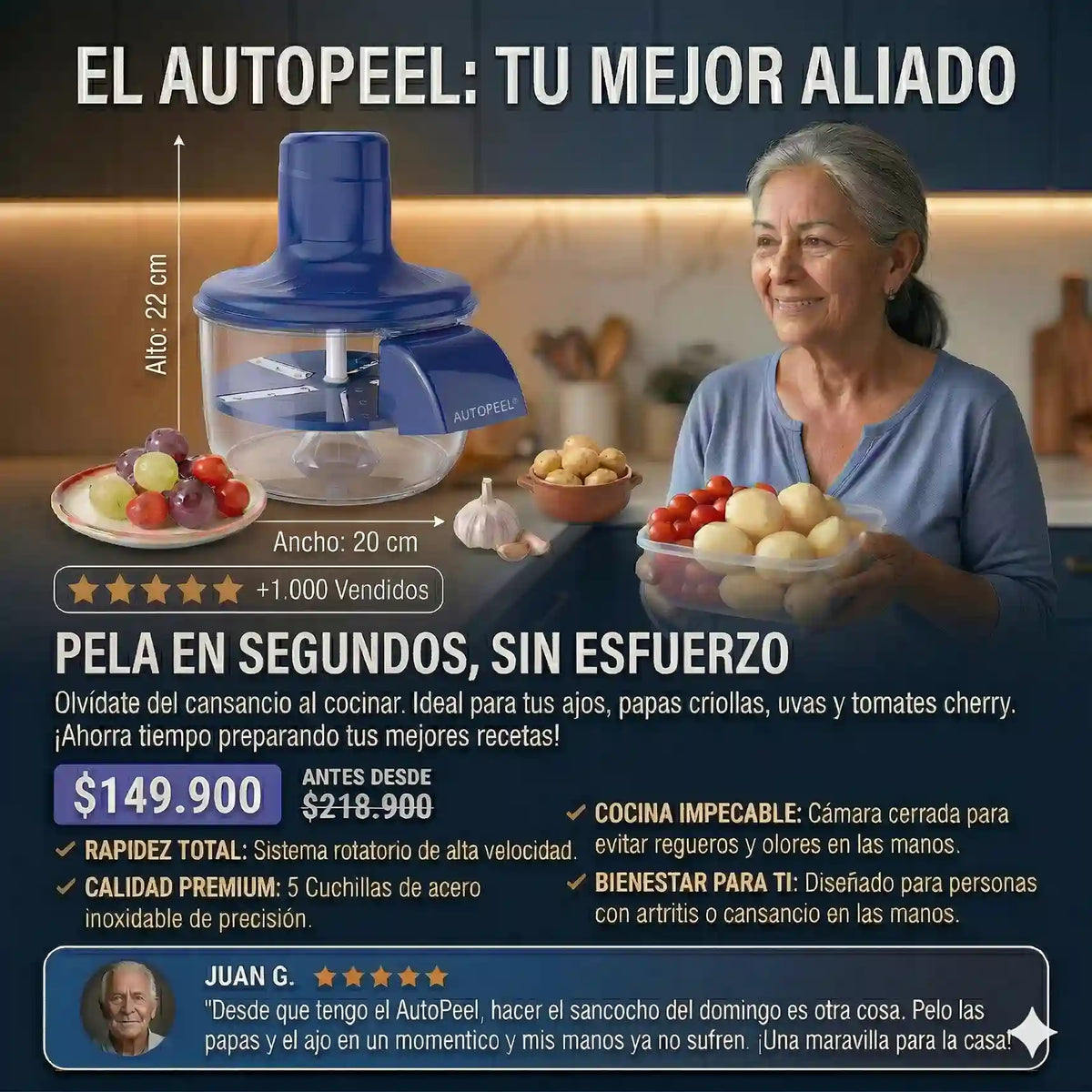 Autopeel - Pelador Electrico